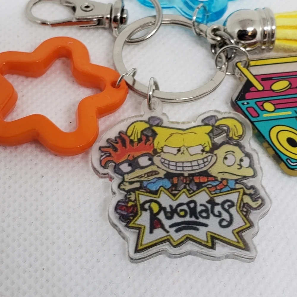 Handmade 90s Rugrats Keychain